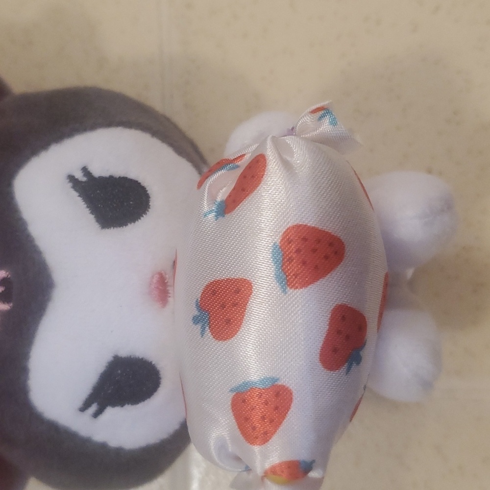 Kuromi plush keychain fob NWNT - Picture 3 of 4